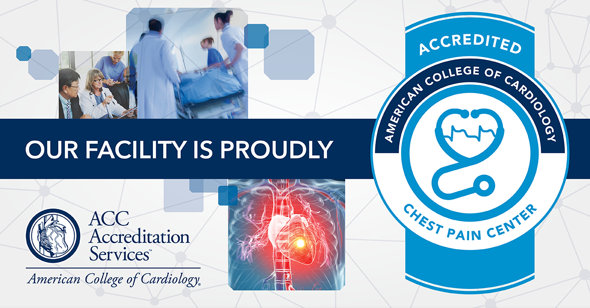  Accredited Chest Pain Center 